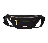 Sac Banane Homme Femme Sac de Randonnée Sacoche Bandoulière de Ceinture Outdoor Sport Waist Pack Fanny Pack (Noir Sacs Bananes de randonnée)