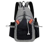 Sac Banane Homme - Grand Sac de Sport Femme - Bandoulière Organisateur Confortable pour Ados Athlètes Hommes Femmes