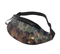 Sac banane Hong Kong pour homme et femme - Sac banane étanche - Sac banane de sport en plein air