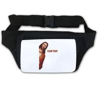 Sac banane humoristique Jesus Meme I Saw That Blanc