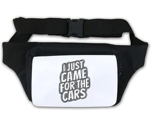 Sac banane I Just Came for The Cars Sketch Blanc