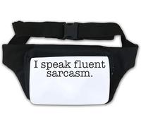 Sac banane I Speak Fluent Sarcasm Blanc