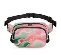 Sac Banane imperméable aux Couleurs fluides, Sac à bandoulière pour Femmes et Hommes, Cadeaux de Vacances