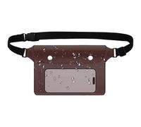 Sac banane imperméable avec ceinture réglable - Protection réglable pour téléphone et porte-monnaie qui protège les objets de la natation, de la plage, de la piscine, des sports nautiques et des
