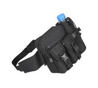 Sac banane imperméable avec plusieurs poches sangle modifiable Plan compact Permanent Polyamide pour équipement d'exploration sauvage Sac de ceinture stratégique
