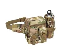 Sac banane imperméable avec plusieurs poches sangle modifiable Plan compact Permanent Polyamide pour équipement d'exploration sauvage Sac de ceinture stratégique