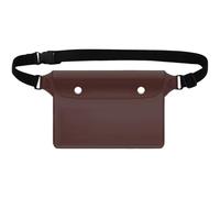 Sac banane imperméable avec sangle réglable pour téléphone portable, passeport, documents dans les activités aquatiques telles que la navigation, la natation et la plongée, Noir , Consulte la