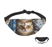 Sac banane imperméable pour femme et homme avec sangle réglable, Couverture pour chat, Taille unique