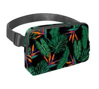 Sac banane imperméable pour homme et femme avec sangle réglable pour la course à pied, l'entraînement, les voyages, fleurs mandalas, Multicolore 8., Taille unique, Organiseur de sac