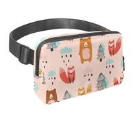 Sac banane imperméable pour homme et femme avec sangle réglable pour la course à pied, l'entraînement, les voyages, les surfeurs squelettes, Multicolore 8., Taille unique, Organiseur de sac