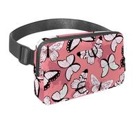 Sac banane imperméable pour homme et femme avec sangle réglable pour la course à pied, l'entraînement, les voyages, la voiture de dessin animé, Multicolore 14., Taille unique, Organiseur de sac