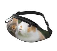 Sac banane imperméable pour homme et femme Motif lapins mignons