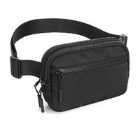 Sac Banane imperméable pour Hommes et Femmes, Sac de Ceinture Multi-Poches, Sangle réglable, Boucle à dégagement Rapide pour l'entraînement, la Course à Pied, Les Voyages, bandoulière