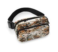 Sac banane imprimé à pois différents pour l'entraînement, les voyages, la course à pied, la randonnée, le cyclisme, 7,9 x 13 cm, Points de différents, 7.9 X 5.1 in