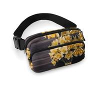 Sac banane imprimé bouquet de jonquilles pour entraînement, voyage, course décontractée, course à pied, randonnée, cyclisme, bouquet de jonquilles, 20 x 13 cm, Bouquet de jonquilles, 7.9 X 5.1 in