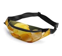 Sac banane imprimé chips de pommes de terre partout - Sac banane à bandoulière - Petit sac à bandoulière pour randonnée, course à pied, voyage, cyclisme, style 36 x 15 cm, Style :, 36*15cm, Sacs