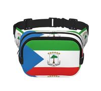 Sac banane imprimé drapeau de la Guinée équatoriale - Unisexe - Sac banane de voyage tendance