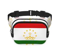 Sac banane imprimé drapeau du Tadjikistan à la mode, sac messager unisexe, sac banane de voyage à la mode