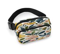Sac banane imprimé figues et poires pour entraînement, voyage, course décontractée, course à pied, randonnée, cyclisme, figues et poires, 7,9 x 13 cm, Figues et poires, 7.9 X 5.1 in