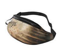 Sac banane imprimé Père Noël pour homme et femme - Sac banane de course à pied - Sac banane pour voyage et randonnée, Citations inspirantes., Taille unique