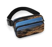 Sac banane imprimé Pikes Peak Colorado pour entraînement, voyage, course décontractée, course à pied, randonnée, cyclisme, Pikes Peak Colorado, 20 x 13 cm, Pikes Peak Colorado, 7.9 X 5.1 in