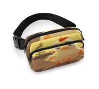 Sac banane imprimé poussin pour entraînement, voyage, course décontractée, course à pied, randonnée, cyclisme, 20 x 13 cm, Poulet, 7.9 X 5.1 in