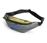Sac banane imprimé Texas Bluebonnets - Petit sac à bandoulière pour homme et femme - Pour voyage, course à pied - 36 x 15 cm, Style :, 36*15cm, Sacs banane