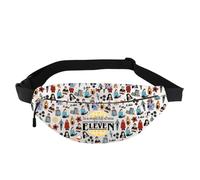 Sac banane inspiré de la série télévisée d'horreur ST Cadeau pour guitare Eddie, Onze Wb, Sacs banane