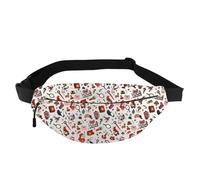 Sac banane inspiré des personnages de dessins animés Gravity Mabel & Dipper Twins Sac ceinture Mystères Shack Cadeaux, Gravity What Wb, 1*31*15.5cm, Sacs banane