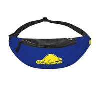 Sac banane inversé avec drapeau de l'Oregon - Sac banane pour voyage, course à pied, mains libres