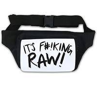 Sac banane It's Raw Funny Chef Meme Blanc