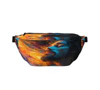 Sac Banane Jésus pour Femme et Homme, Sac Ceinture Religieux Christ Église Dieu pour Le Sport, Les Voyages, la randonnée, la Course à Pied, Le Jogging