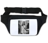 Sac banane Kinky Seductive Girl Pop Art Acteur Chanteur Célèbre Star Modèle Smoking Cigarette Blanc