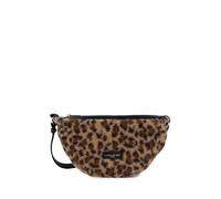 Sac banane - Lancaster Ref 66351 - Noir Léopard - 24x15x9 cm - Zippée