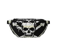 Sac banane léger avec griffes, motif monstre squelette avec griffes, sac banane pour course à pied, marche, randonnée, jogging, multicolore, Taille unique, Sac à dos de