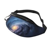 Sac banane léger avec imprimé galaxie de la Voie lactée Univers Unisexe Pour voyage, course à pied, festivals