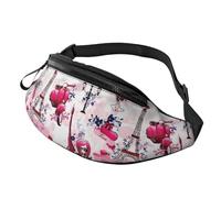 Sac banane léger Paris Tour Eiffel France imprimé hommes femmes sac banane sac de voyage shopping et événements de plein air