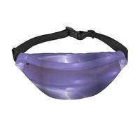 Sac banane Lightning Storm pour garçons, grand sac banane de voyage tendance pour le sport, la course, le cyclisme, les voyages, la pêche