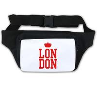 Sac banane London Red Crown Graphic Blanc