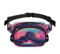 Sac Banane Magic House, Sac Banane étanche, Sacs à bandoulière pour Femmes et Hommes, Cadeaux de Vacances