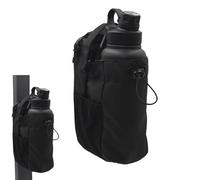 Sac Banane Magnétique Sport/Gym - Porte Gourde Intégré - Fixation Magnétique Puissante (2 ou 3 Aimants) - Imperméable - pour Fitness, Voyage, Travail