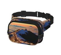 Sac banane Mauna Kea Summit Sunset avec sangle réglable pour homme et femme
