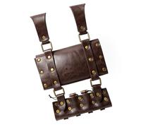 Sac banane médiéval avec 4 bouteilles de potion en liège, poches de taille Renaissances pour fêtes costumées et reconstitutions historiques Sac utilitaire en cuir PU, Sac sans ceinture, Beauté de