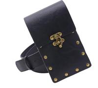 Sac banane médiéval vintage poches ceinture sac banane LARP Renaissance accessoires de costume femme homme cuir Fannys pack accessoires de costume, Sac banane noir, Taille unique, Beauté de masse