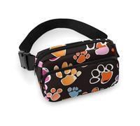 Sac banane mignon avec imprimé papillon pour femmes et hommes - Sac banane tendance et portable - Ceinture réglable - Sac banane pour voyage, Style-6, 20x13cm