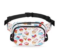 Sac banane mignon en forme de crème glacée pour femmes, hommes, filles, garçons, enfants, sac banane pour course à pied, sport, randonnée, couleur, XL, Organiseur de sac