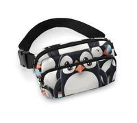 Sac banane mignon pingouins pour homme et femme Sac banane réglable pour voyage, sport, randonnée, style, 20 x 13 cm, Style :, 20x13cm