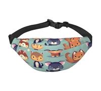 Sac banane mignon pour petits animaux. Léger et imperméable, adapté pour les voyages et l'utilisation quotidienne, design tendance, pour homme et femme.