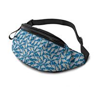 Sac Banane Mode Blue Sea Dolphins Fanny Pack