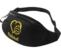 Sac Banane Mode Waist Pack Boule d'amour en Forme De Cœur Portable Sac Porté Épaule pour Promenade De Chien Vie Quotidienne Vacance 14X35Cm